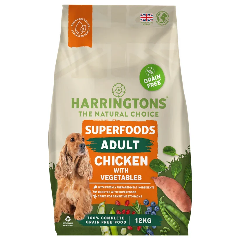 Harrington's Grain Free Superfoods Chicken 12kg.webp