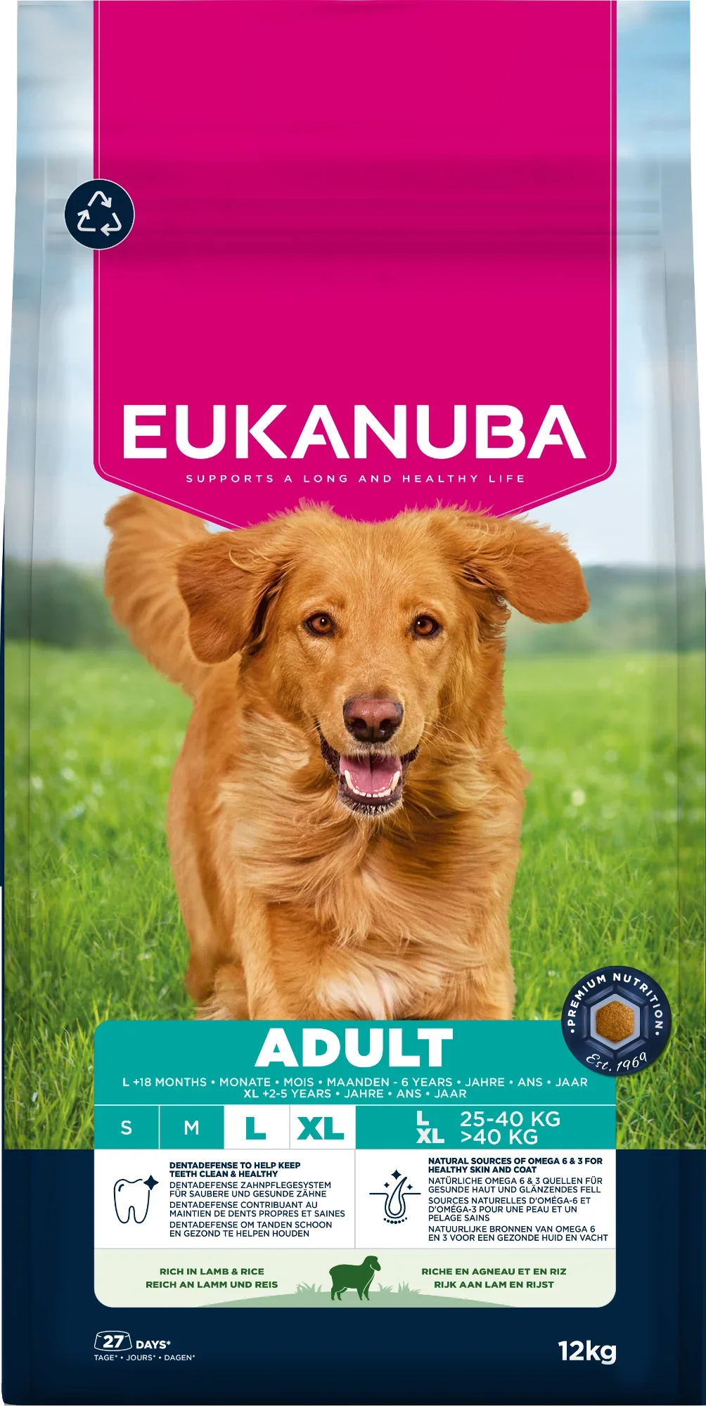 Eukanuba Dog Adult Large Breed Lamb & Rice 12kg.webp