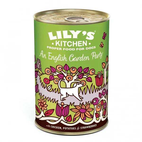 Lily's Kitchen Dog Food Wet Can English Garden Party 400g