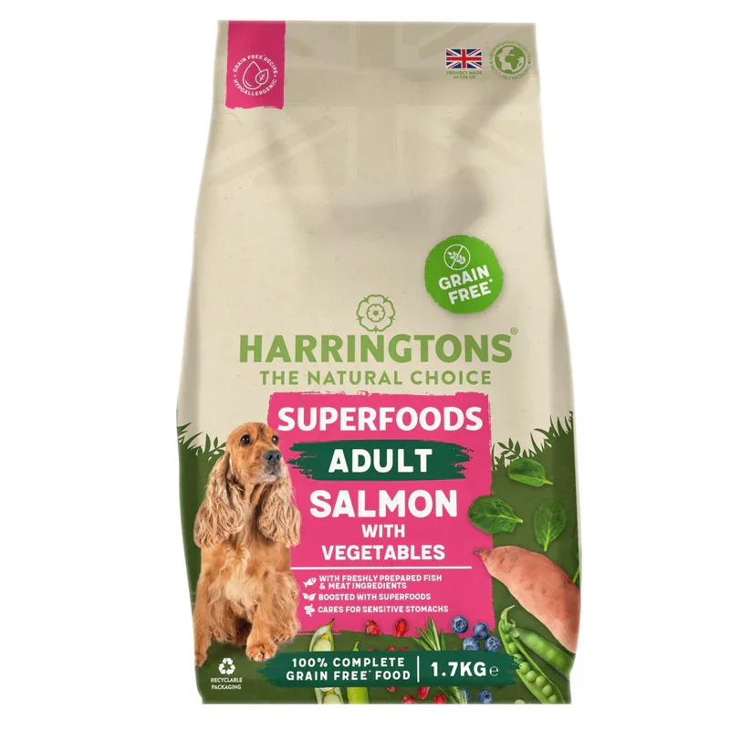Harrington's Grain Free Superfoods Salmon 1.7kg.webp