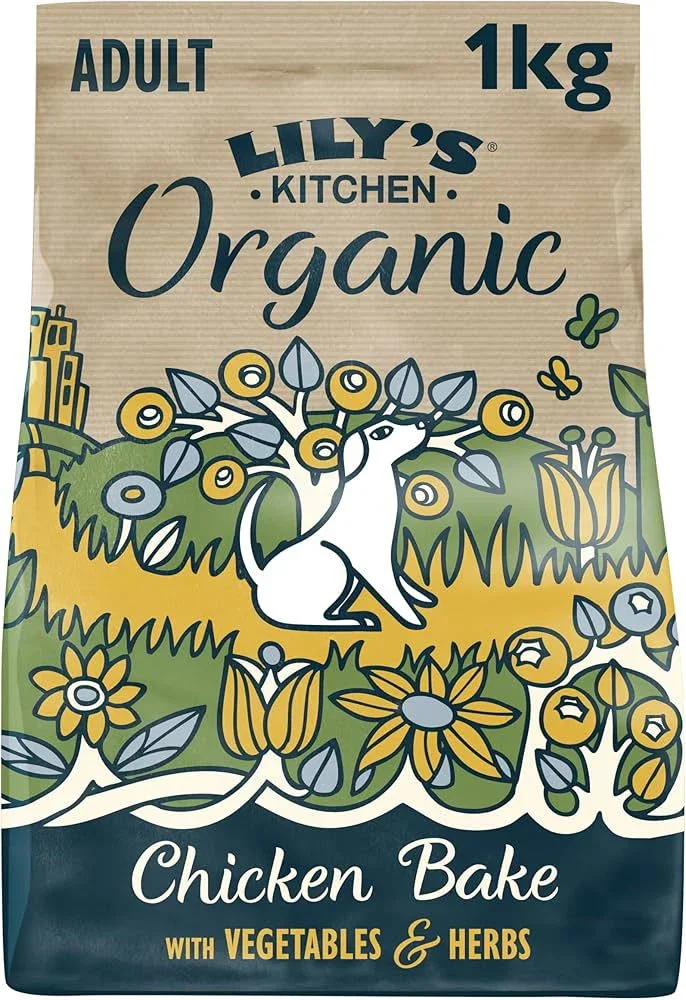 Lily's Kitchen Dog Organic Chicken Bake Adult Dry Food