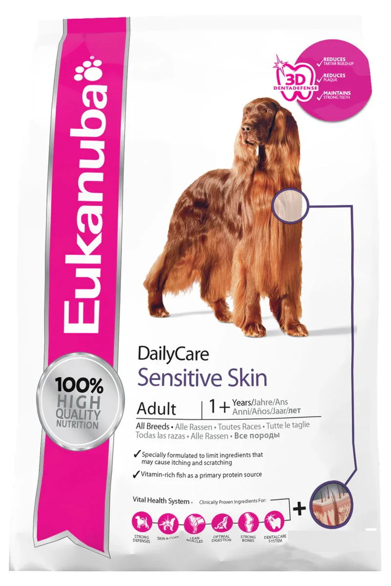 Eukanuba Daily Care Sensitive Skin 12kg.webp