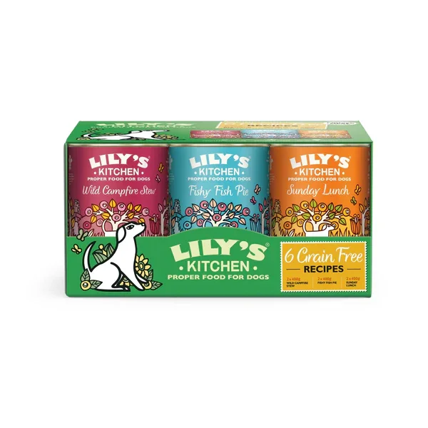 Lily's Kitchen Grain Free Tins Multipack 6x400g