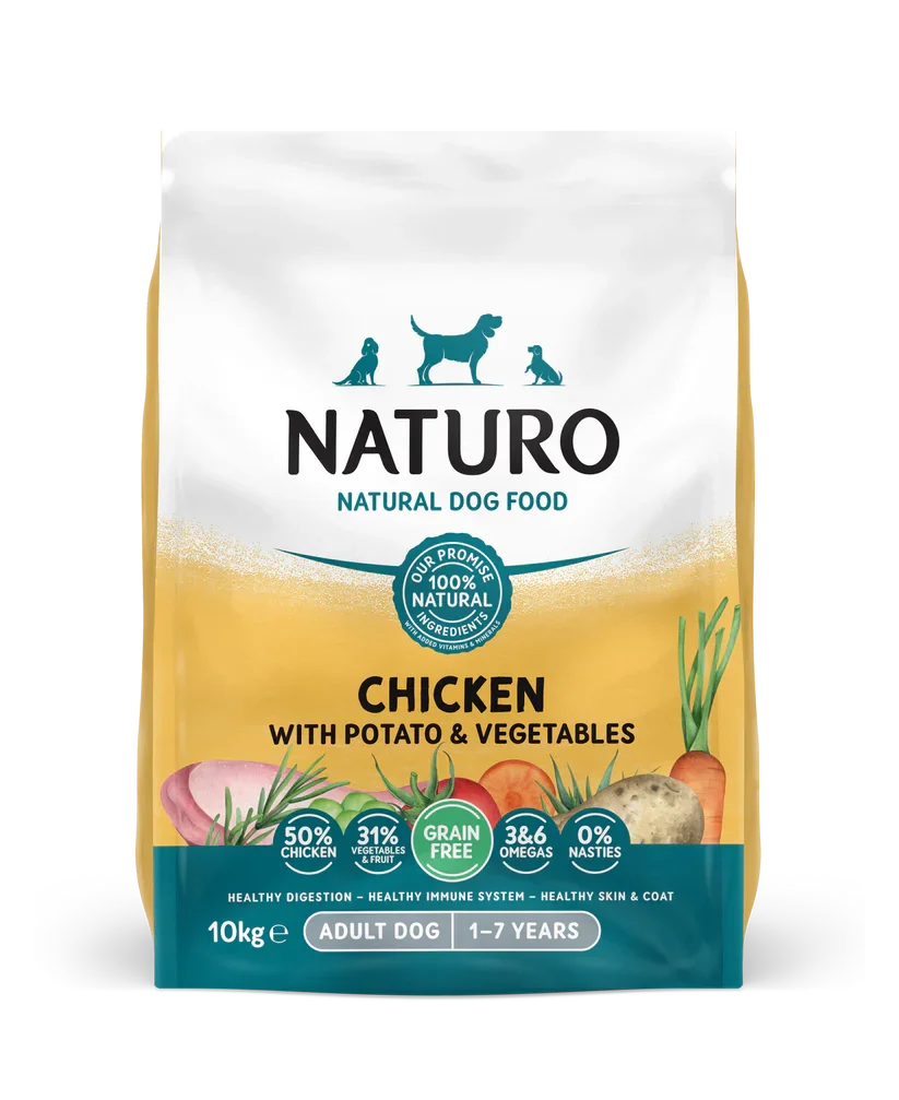 Naturo Complete Dry Dog Chicken Potato & Veg 10kg.webp