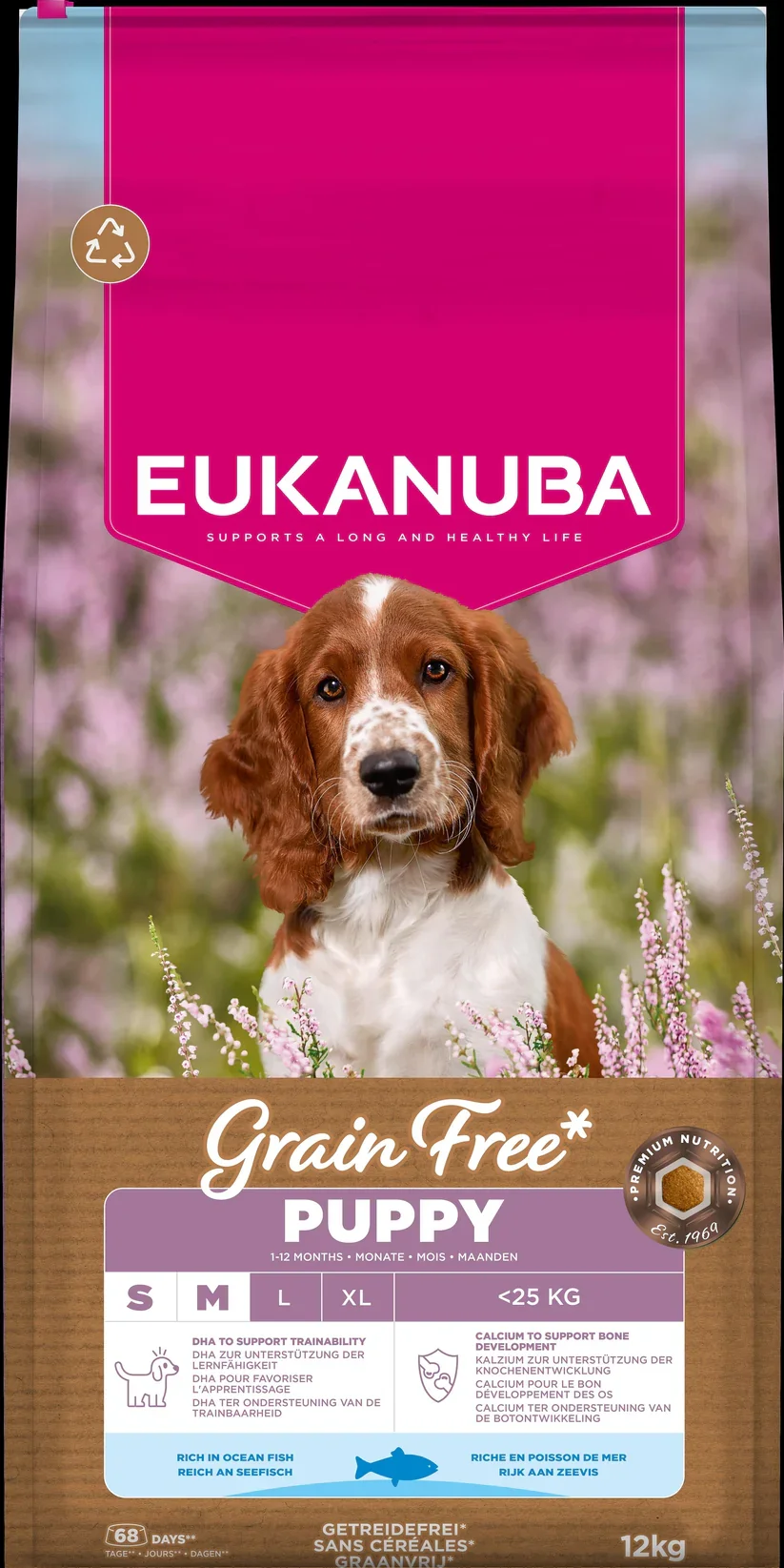 Eukanuba Grain Free - Ocean Fish - Puppy Small-Medium 12kg.webp