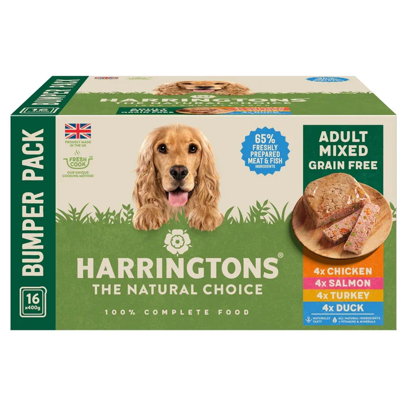 Harringtons Wet Dog Mixed Bumper 16 x 400g