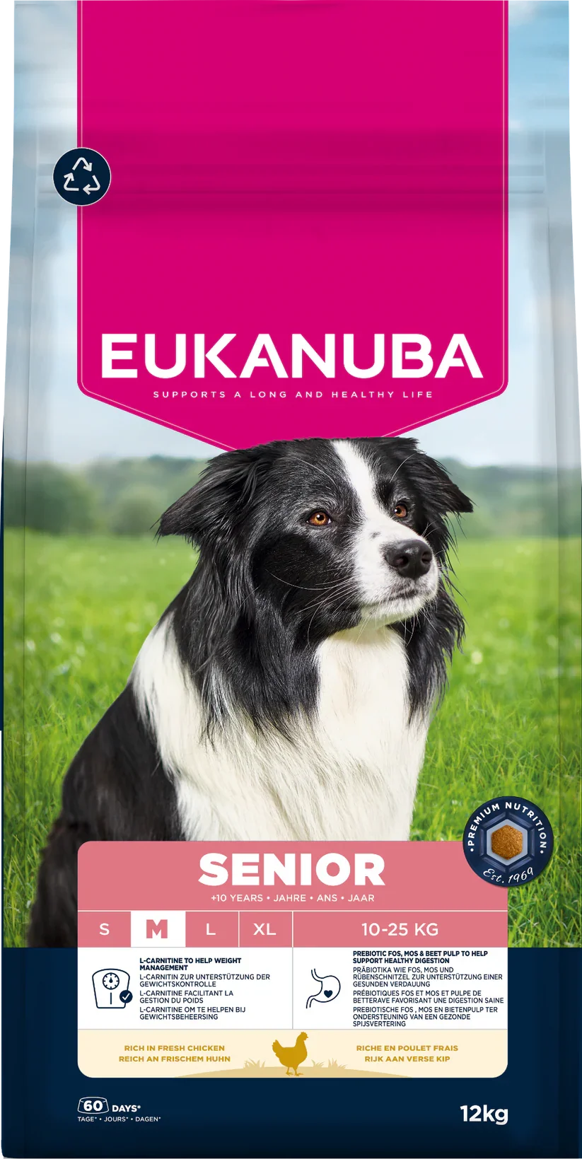 Eukanuba Dog Senior Medium Chicken 12kg.webp