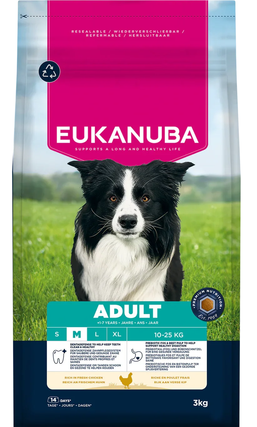 Eukanuba Dog Adult Medium Chicken 3kg.webp