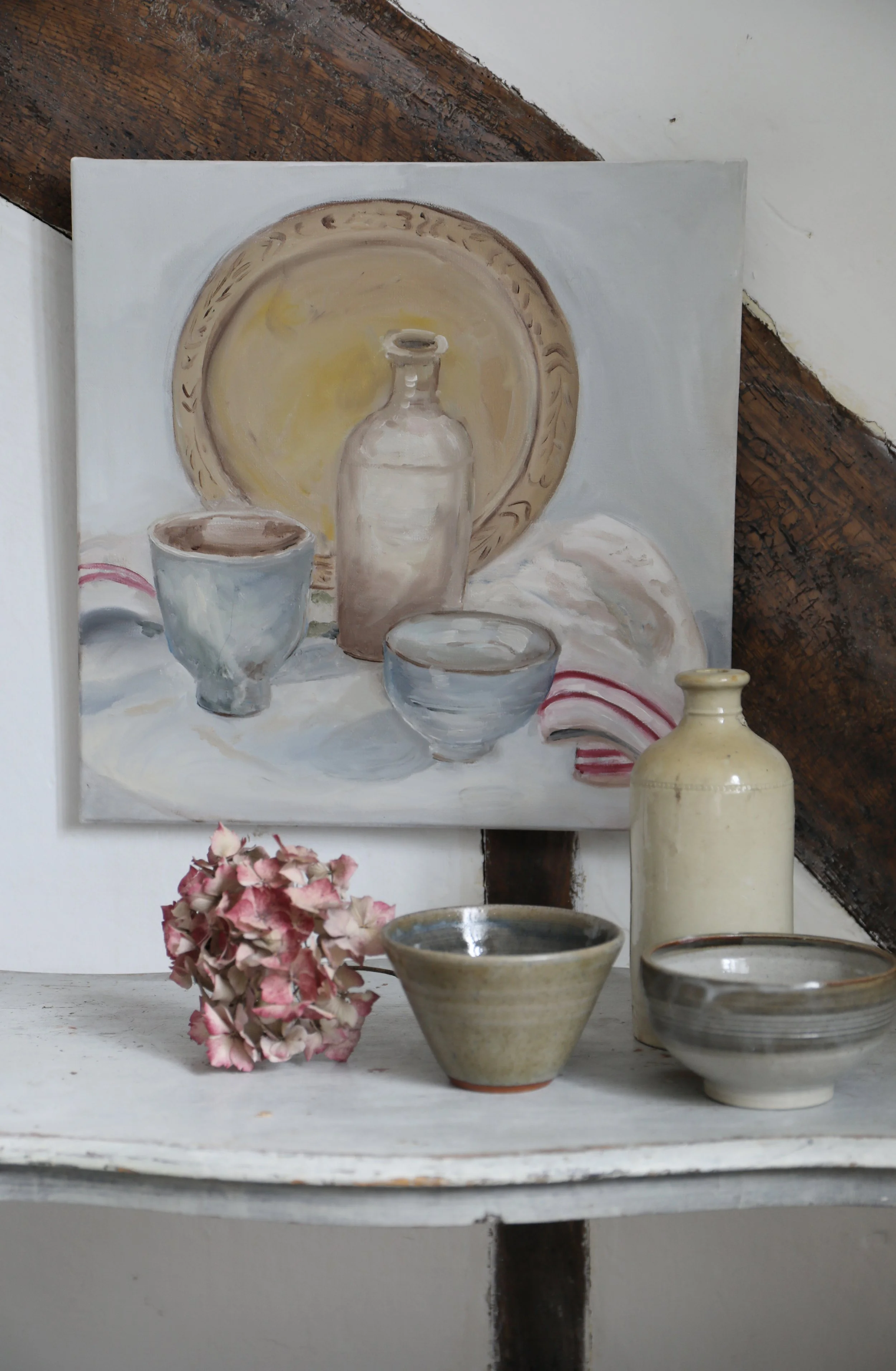 large square kitchen scene