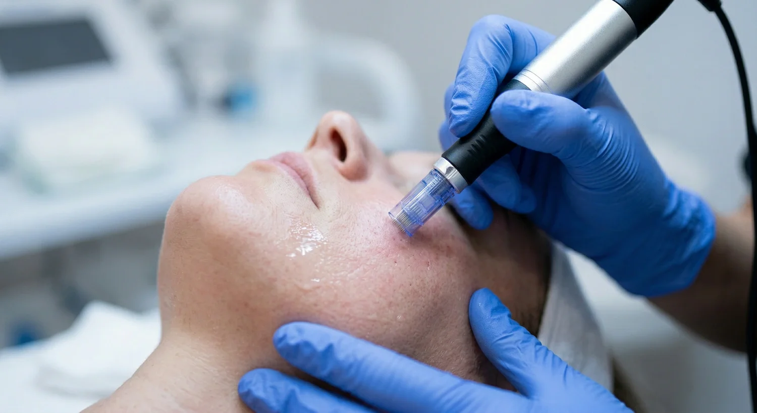 Microneedling treatment