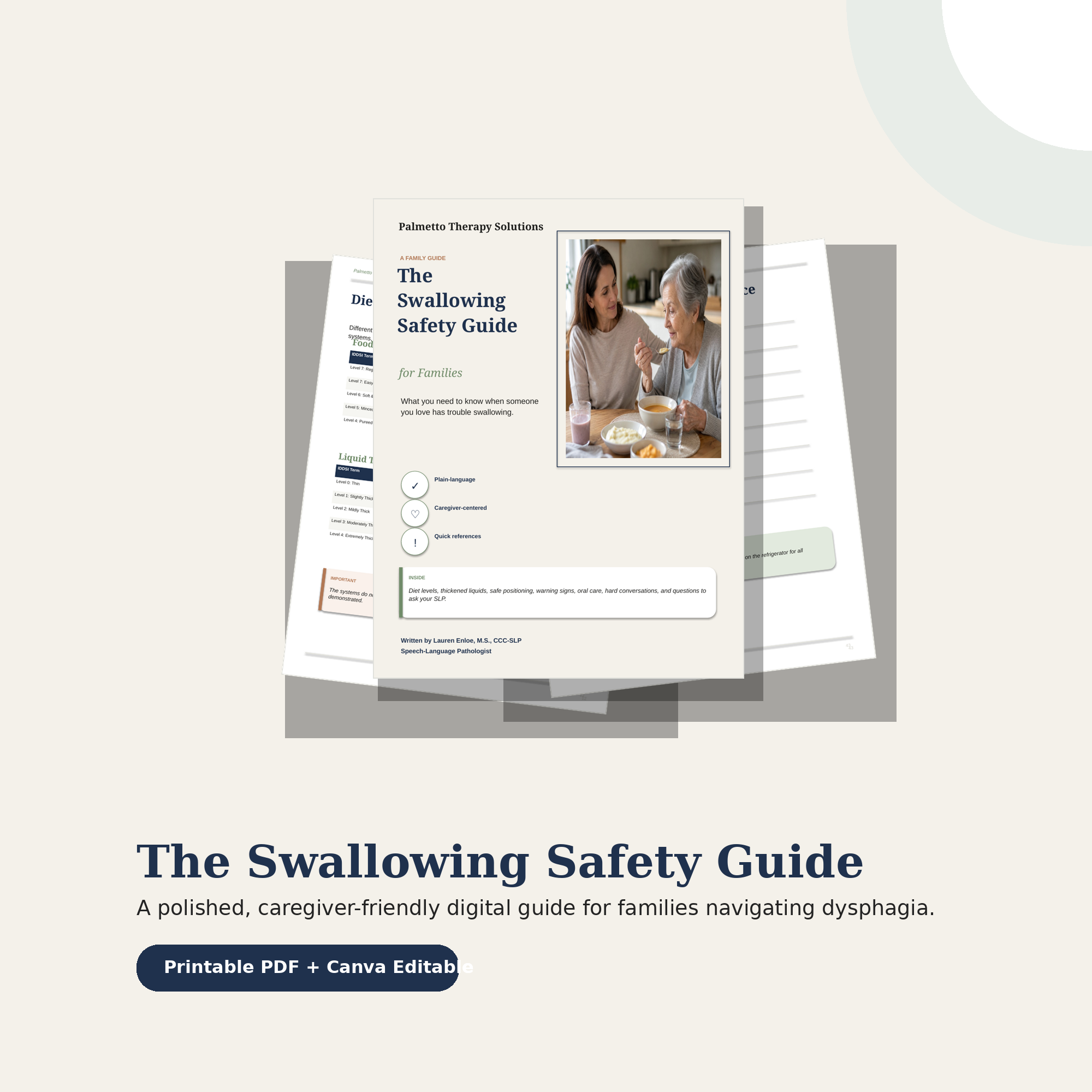 Swallowing Safety and Education Guide for Families