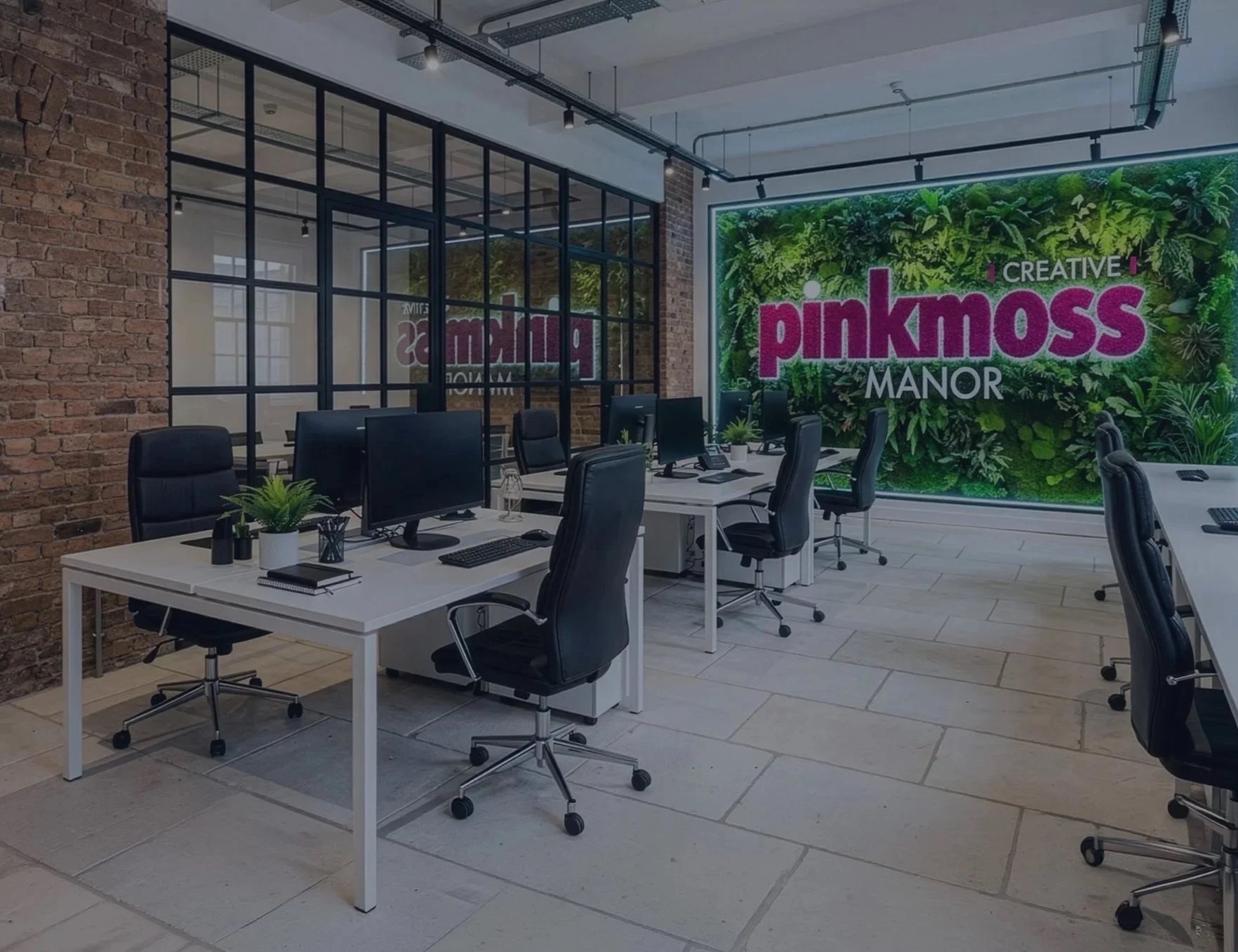 Pink Moss Manor Creative Marketing Agency Visual