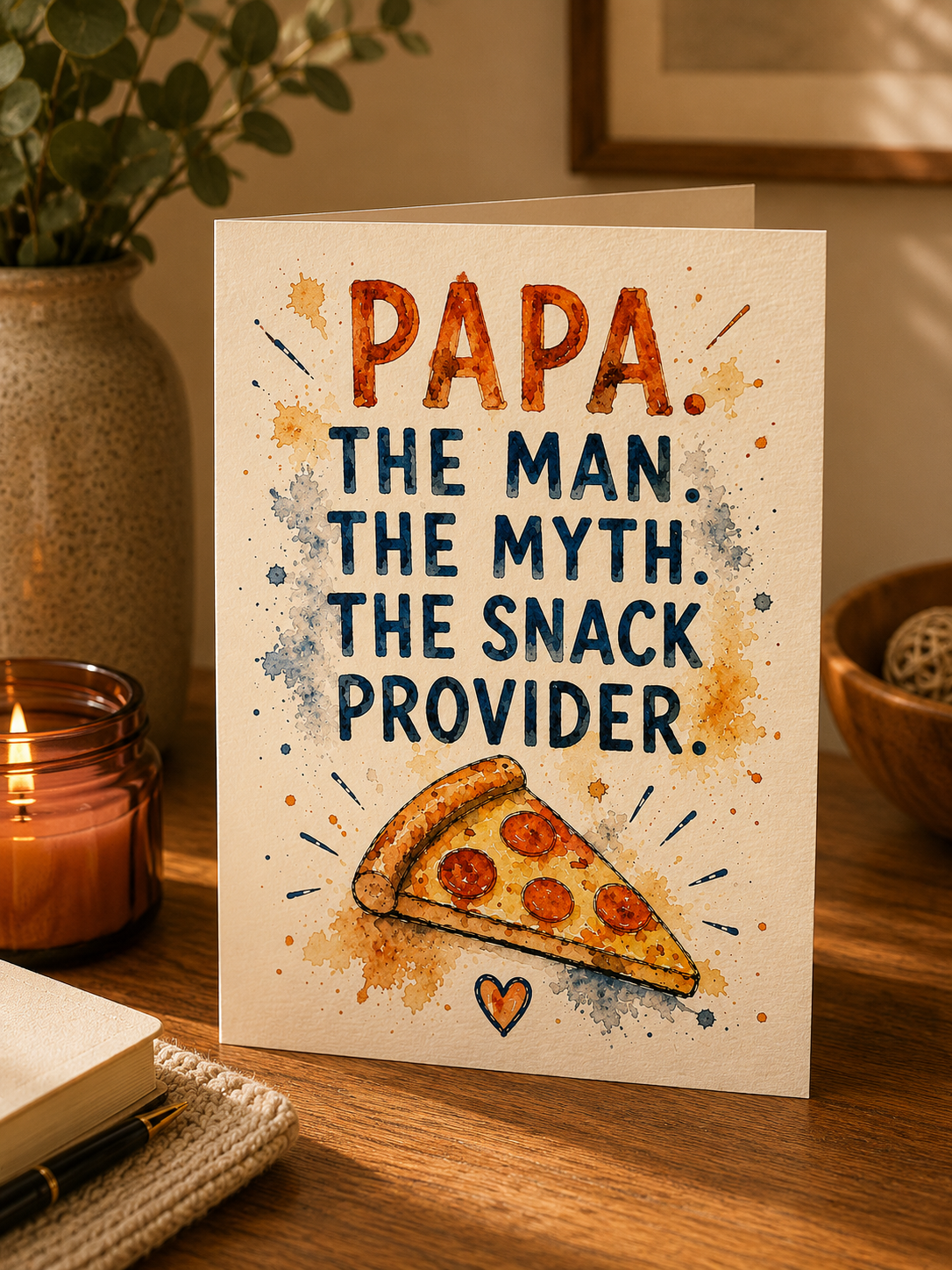 Papa - Snack Provider Card