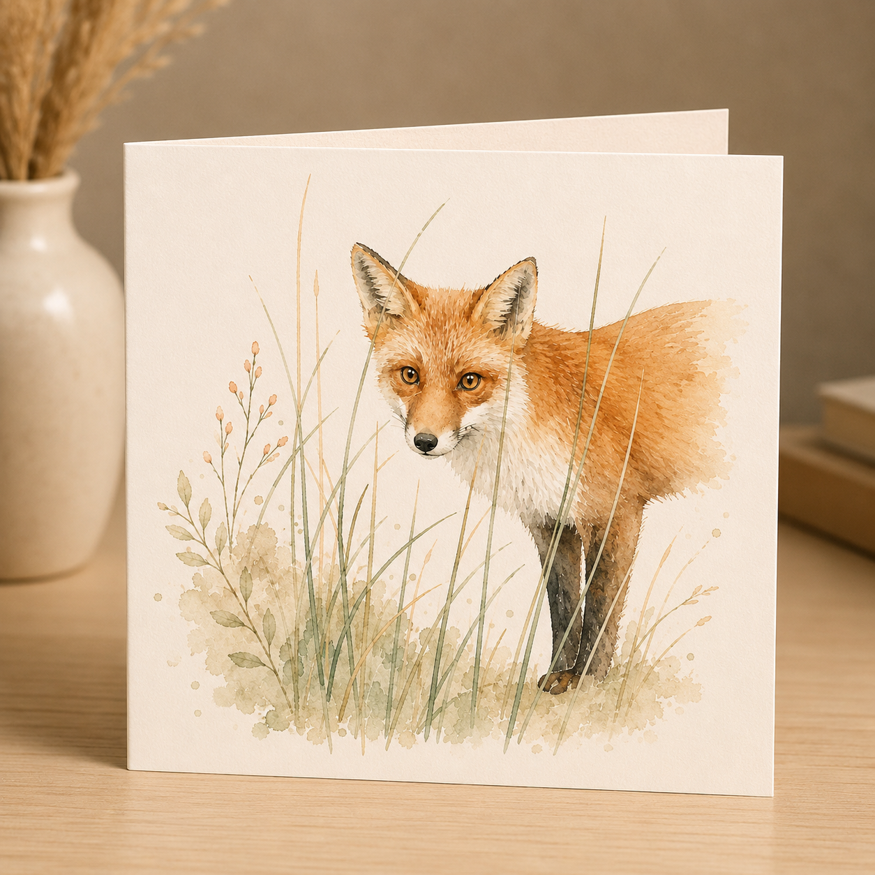 Countryside Fox Card