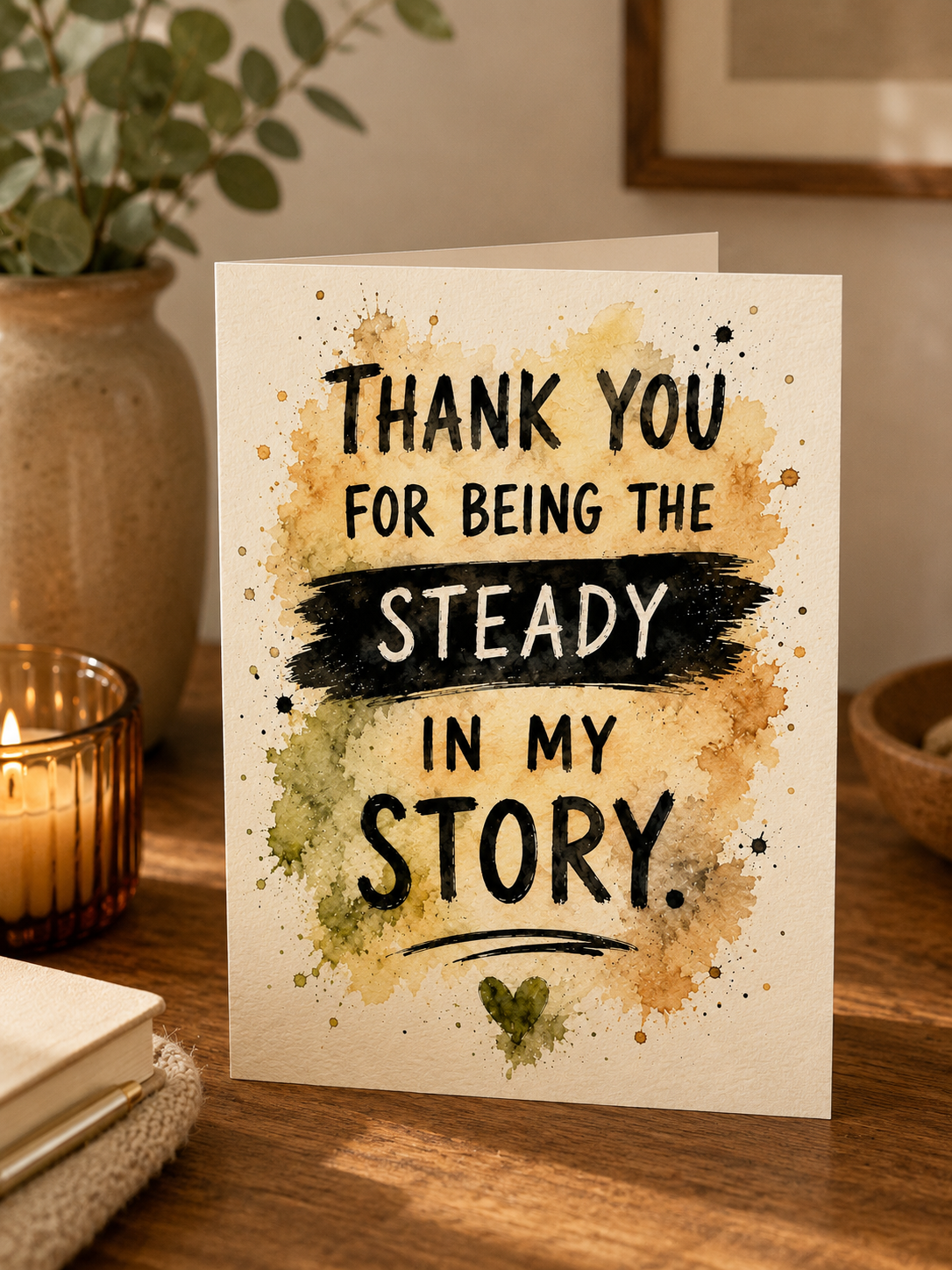 The Steady in my Story Card