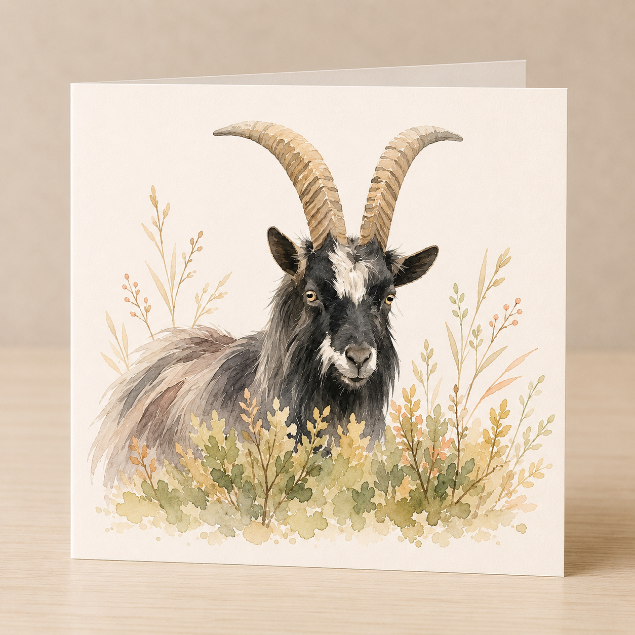 Wild Goat Card