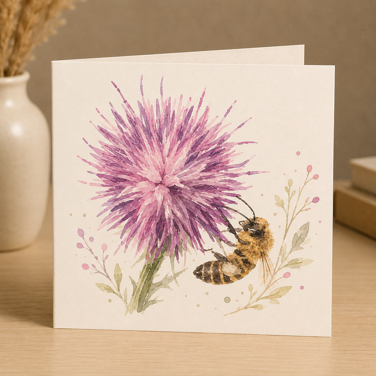 Honey Bee Card