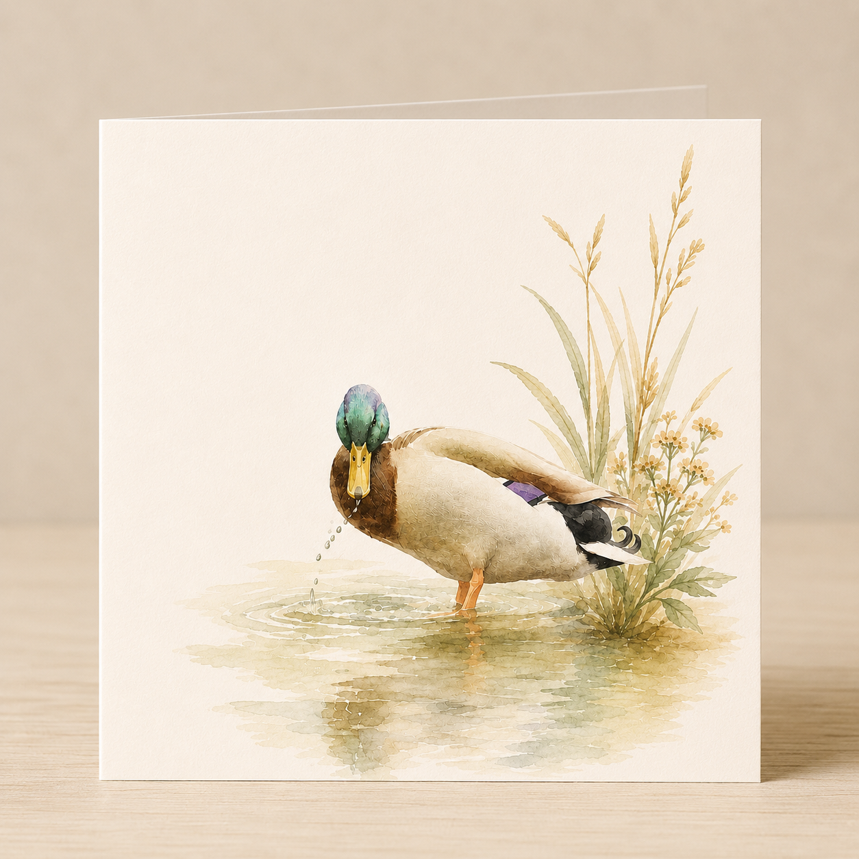 Mallard Duck Card