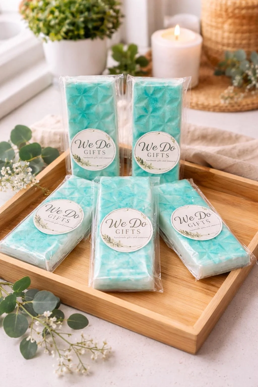 Handmade Soy Wax Melt Snapbar - Fresh Aura