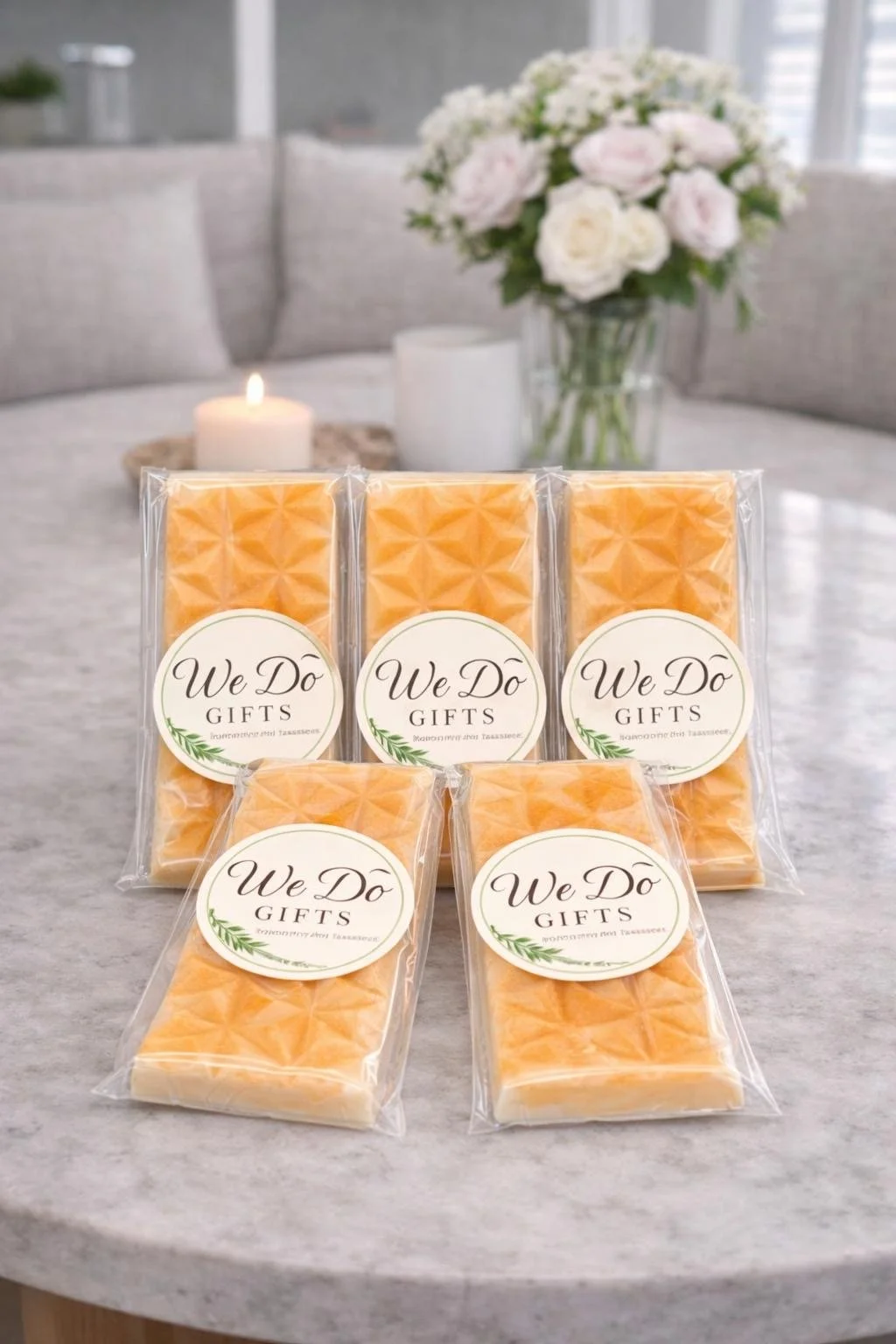 Handmade Soy Wax Melt Snapbar - Amber Glow