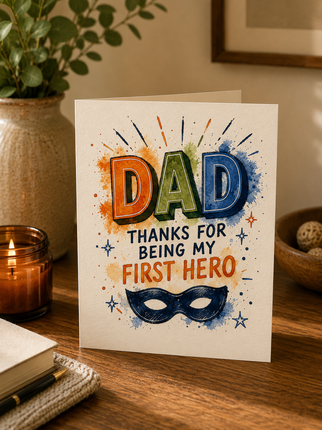 Dad - First Hero Card
