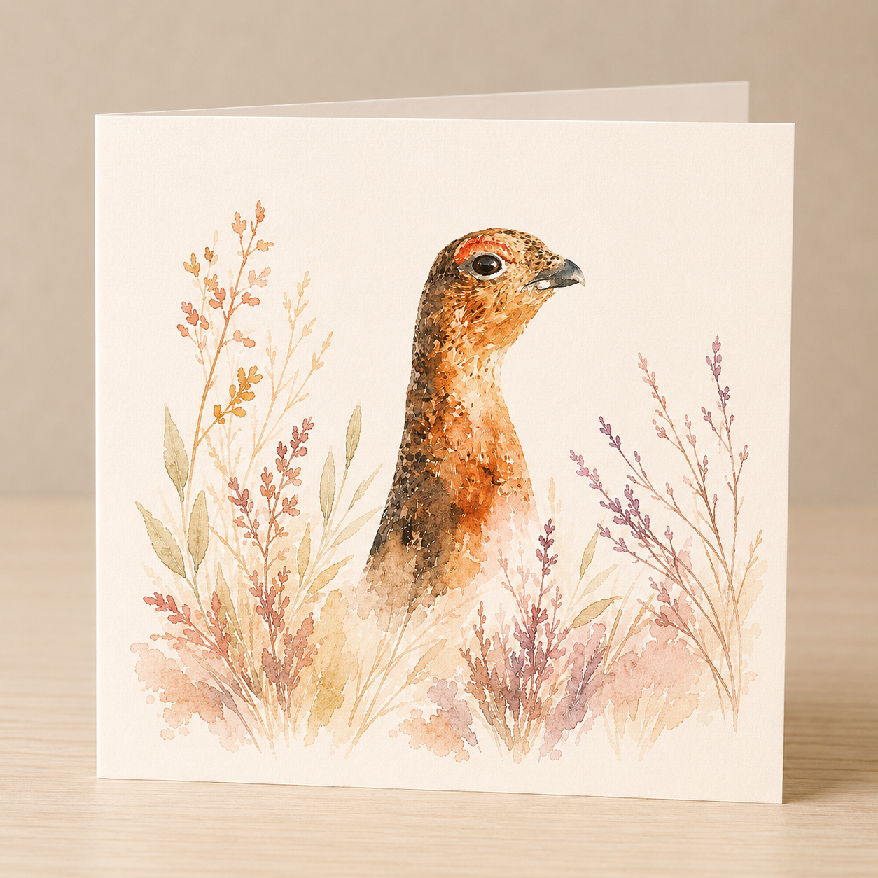Red Grouse Card