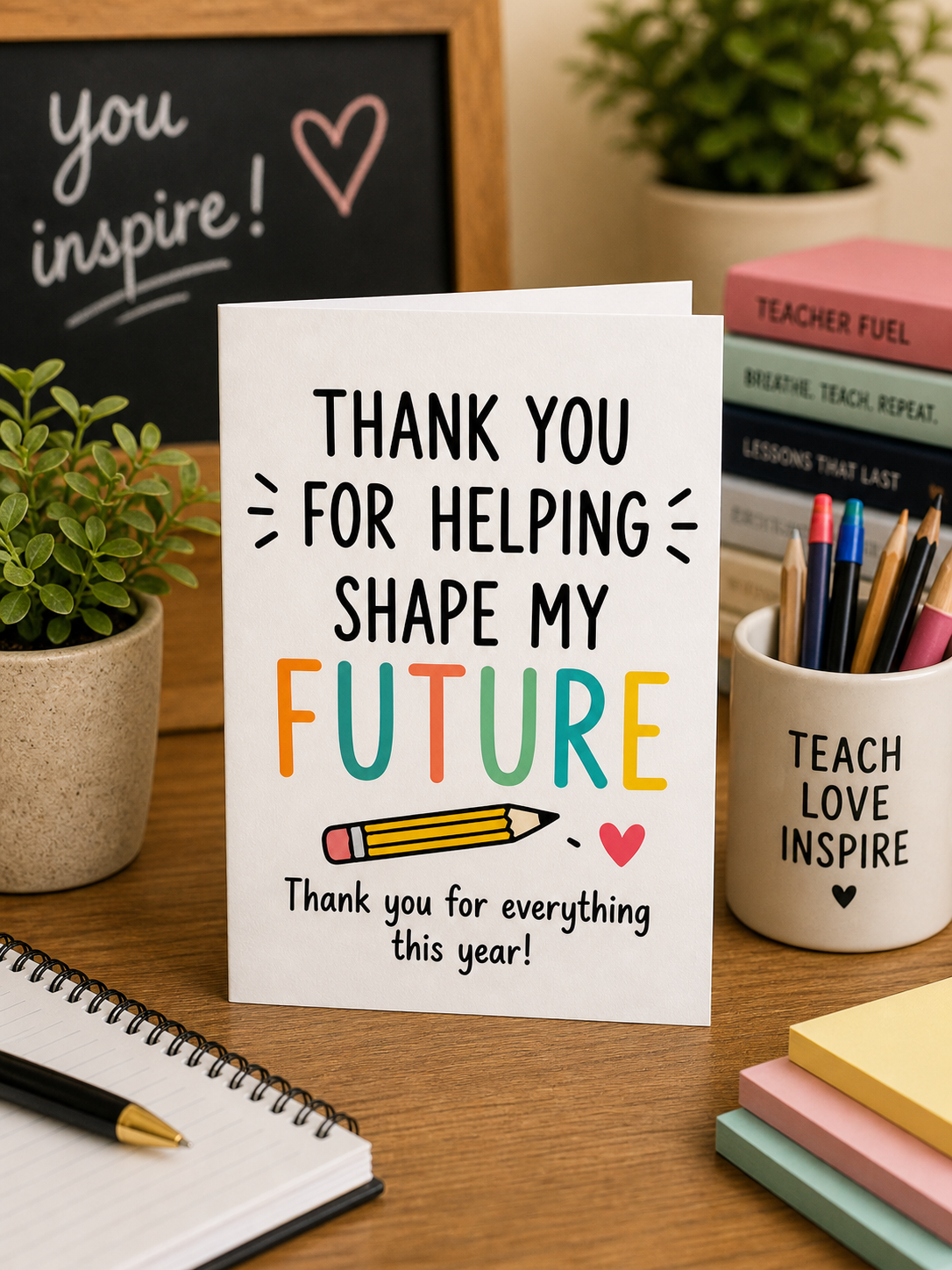 Shaping my Future Teacher Card