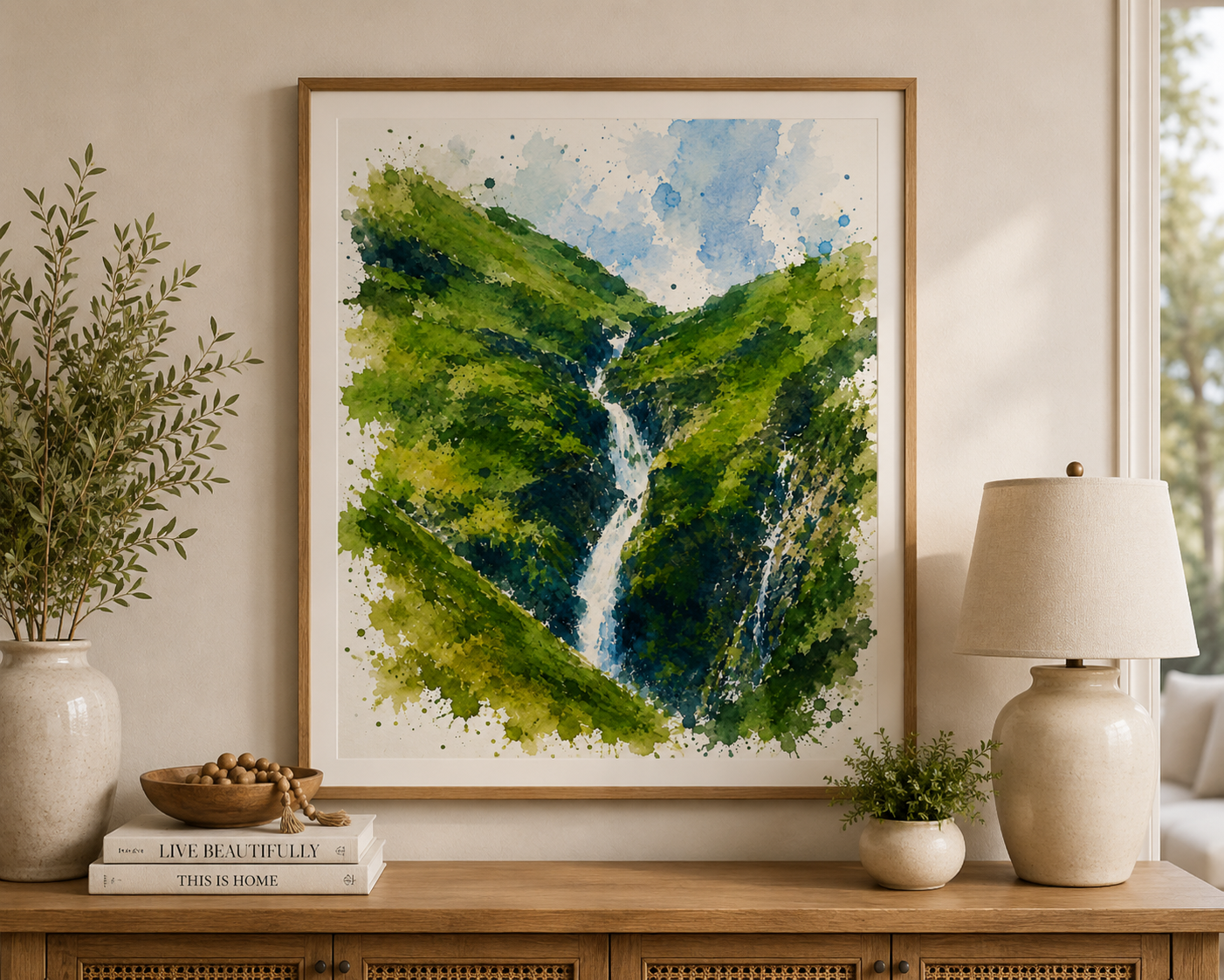 Grey Mares Tail Waterfall