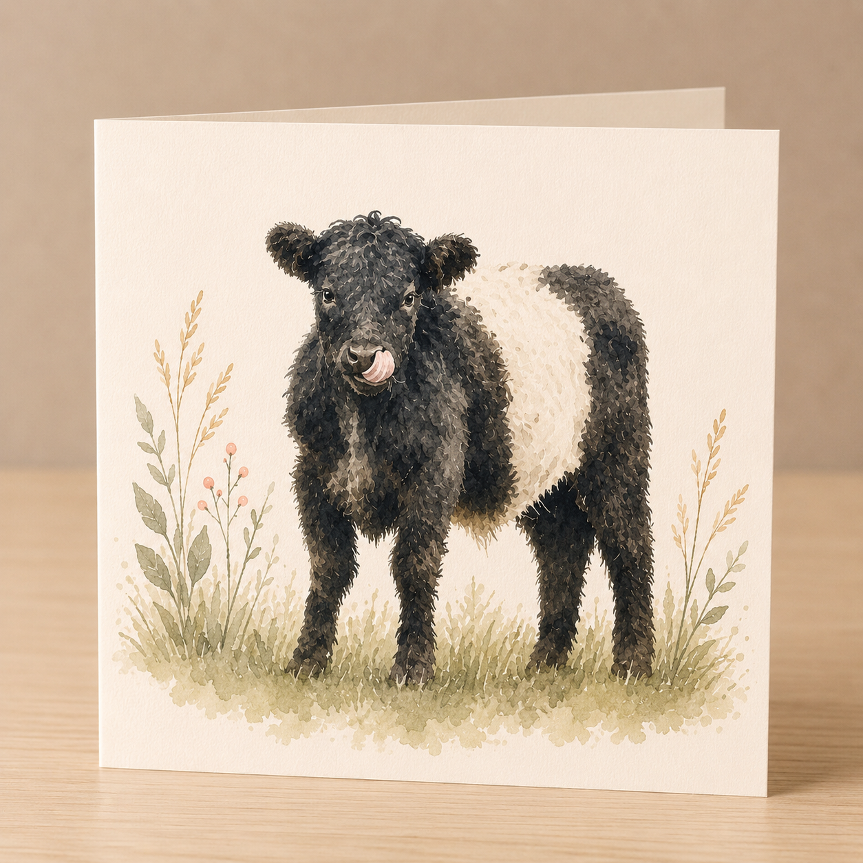 Belted Galloway Card
