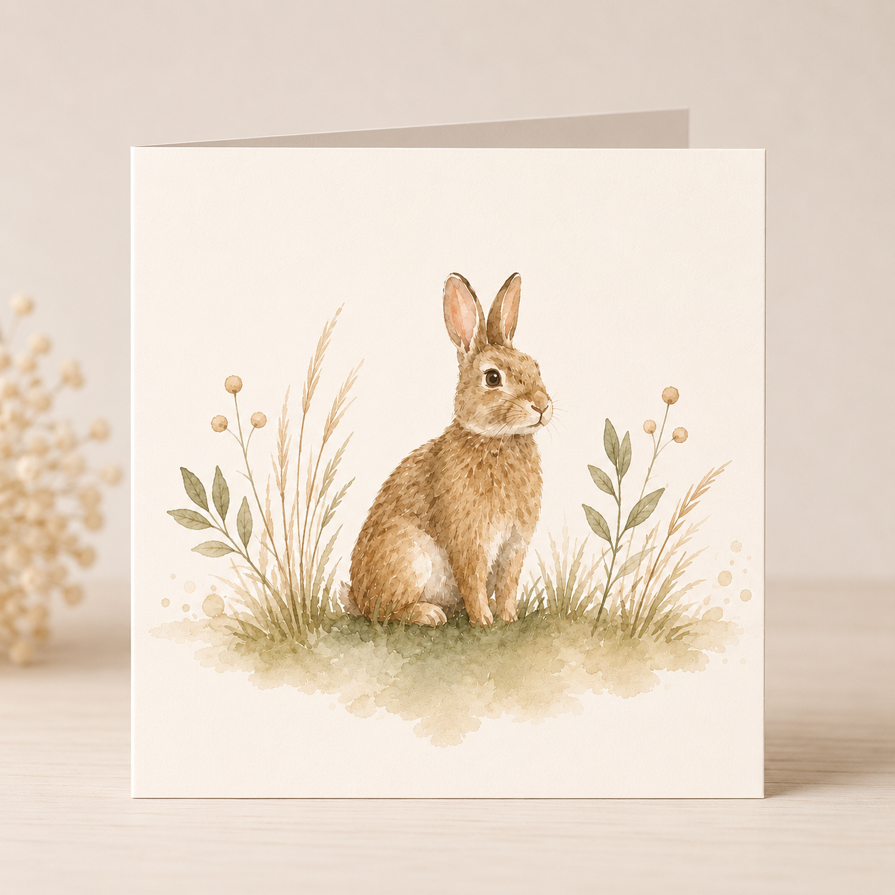 Wild Rabbit Card