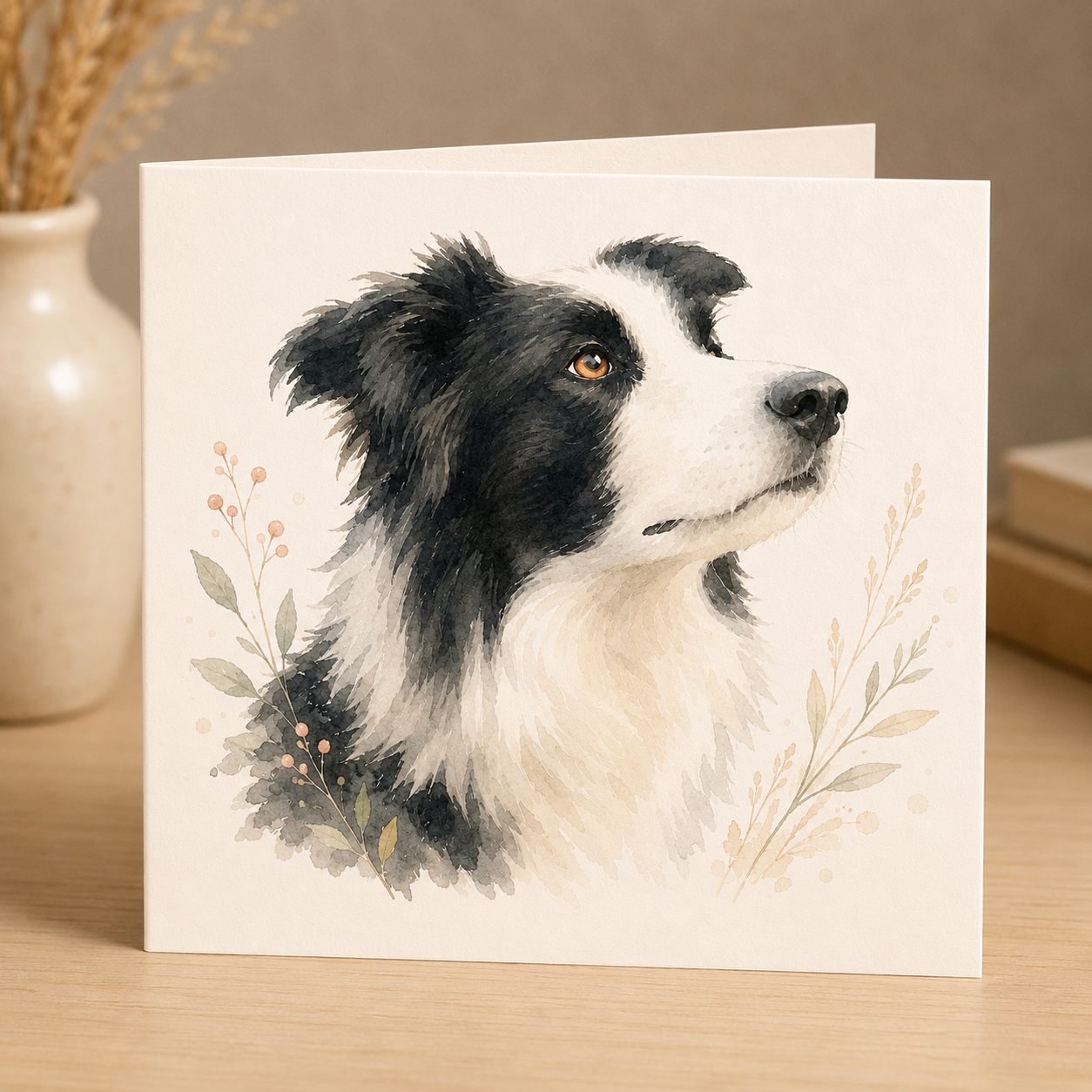 Border Collie Card