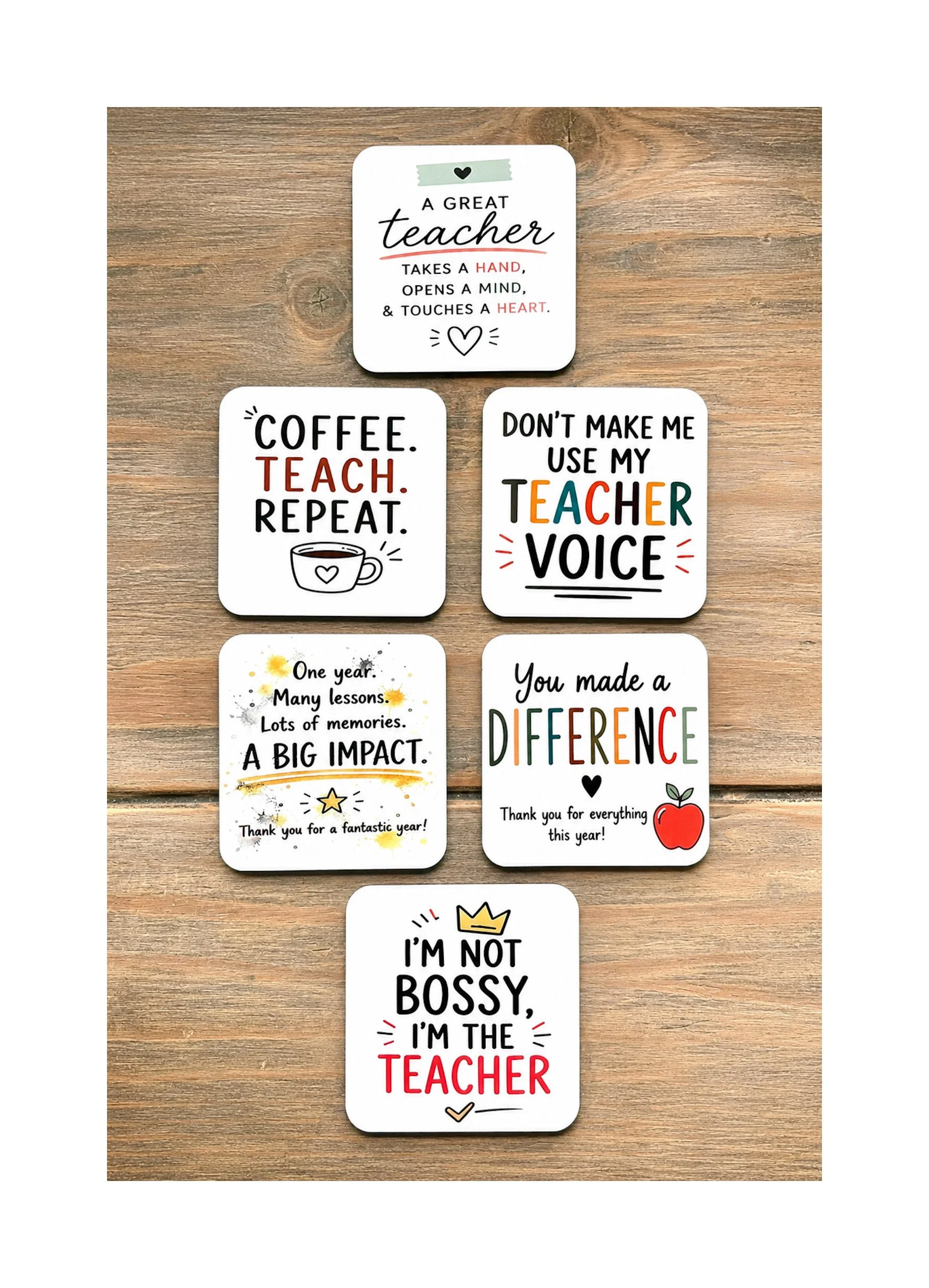 Teacher Coasters