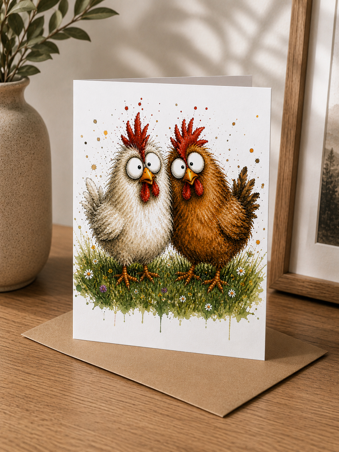 Fun Chicken Card