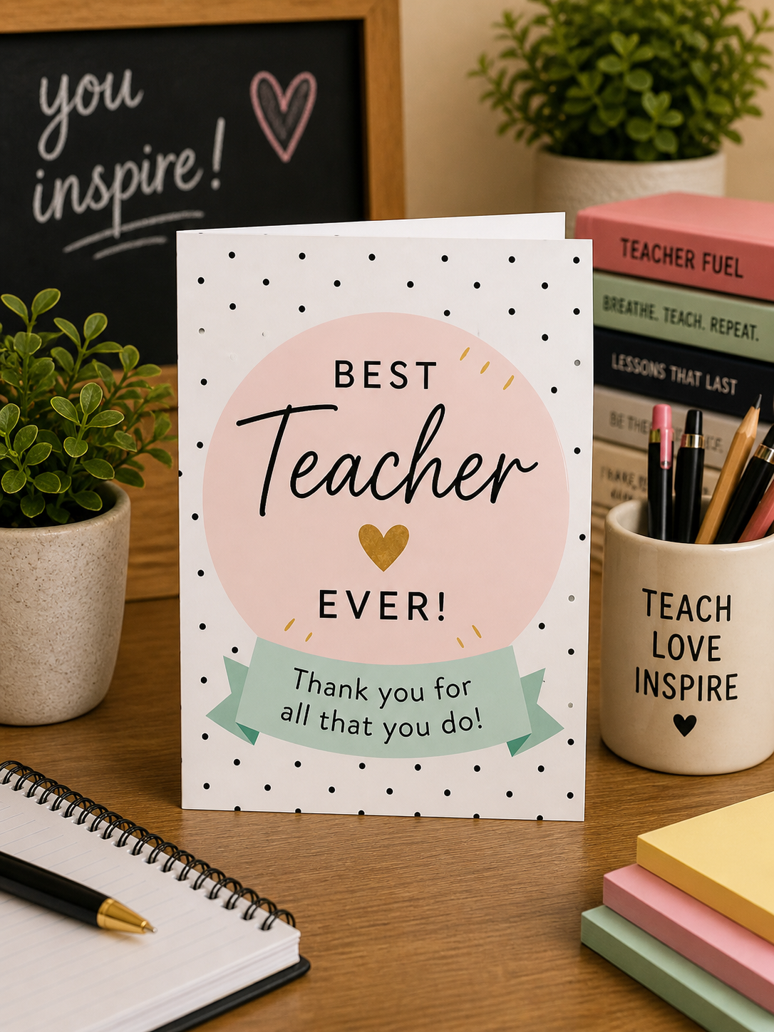 Best Teacher Ever Card