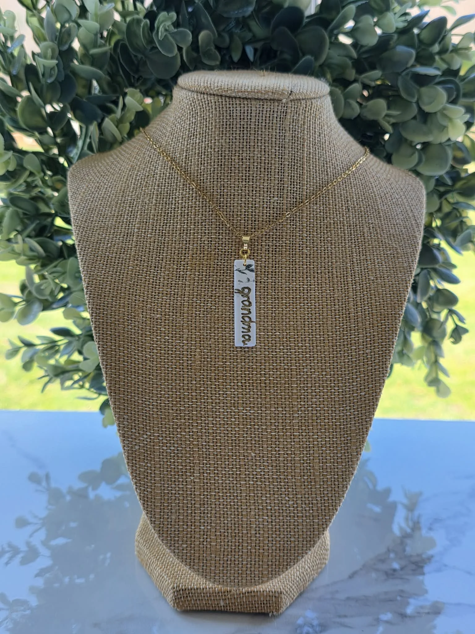 MOTHER'S & GRANDMOTHER'S BOTANICAL NECKLACE