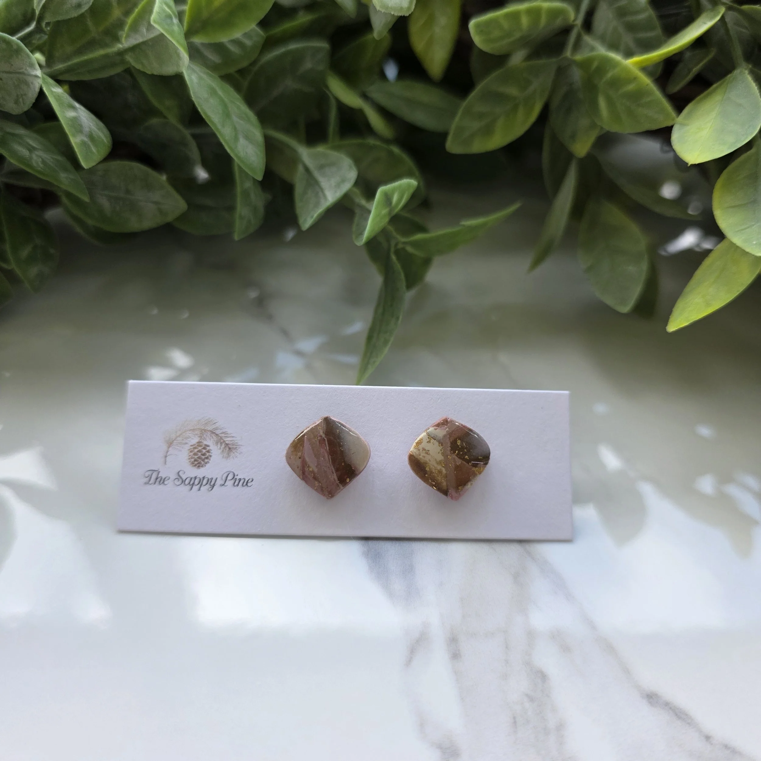 ORGANIC COLLECTION STUD EARRINGS