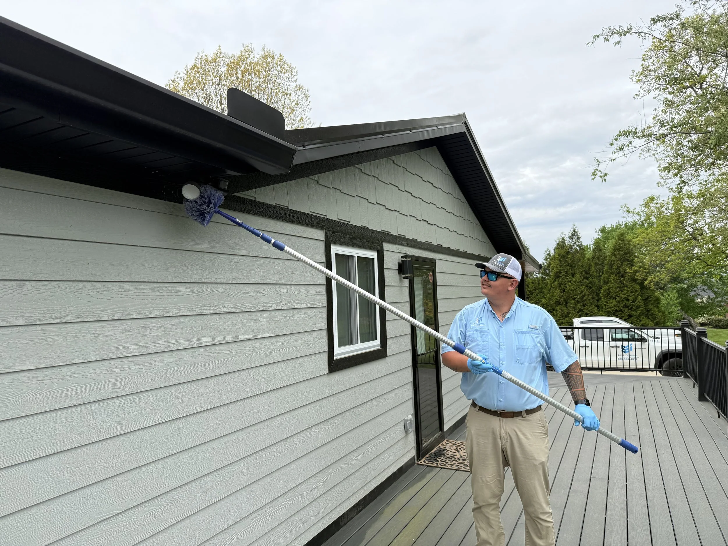 Pest control for residences and small businesses.