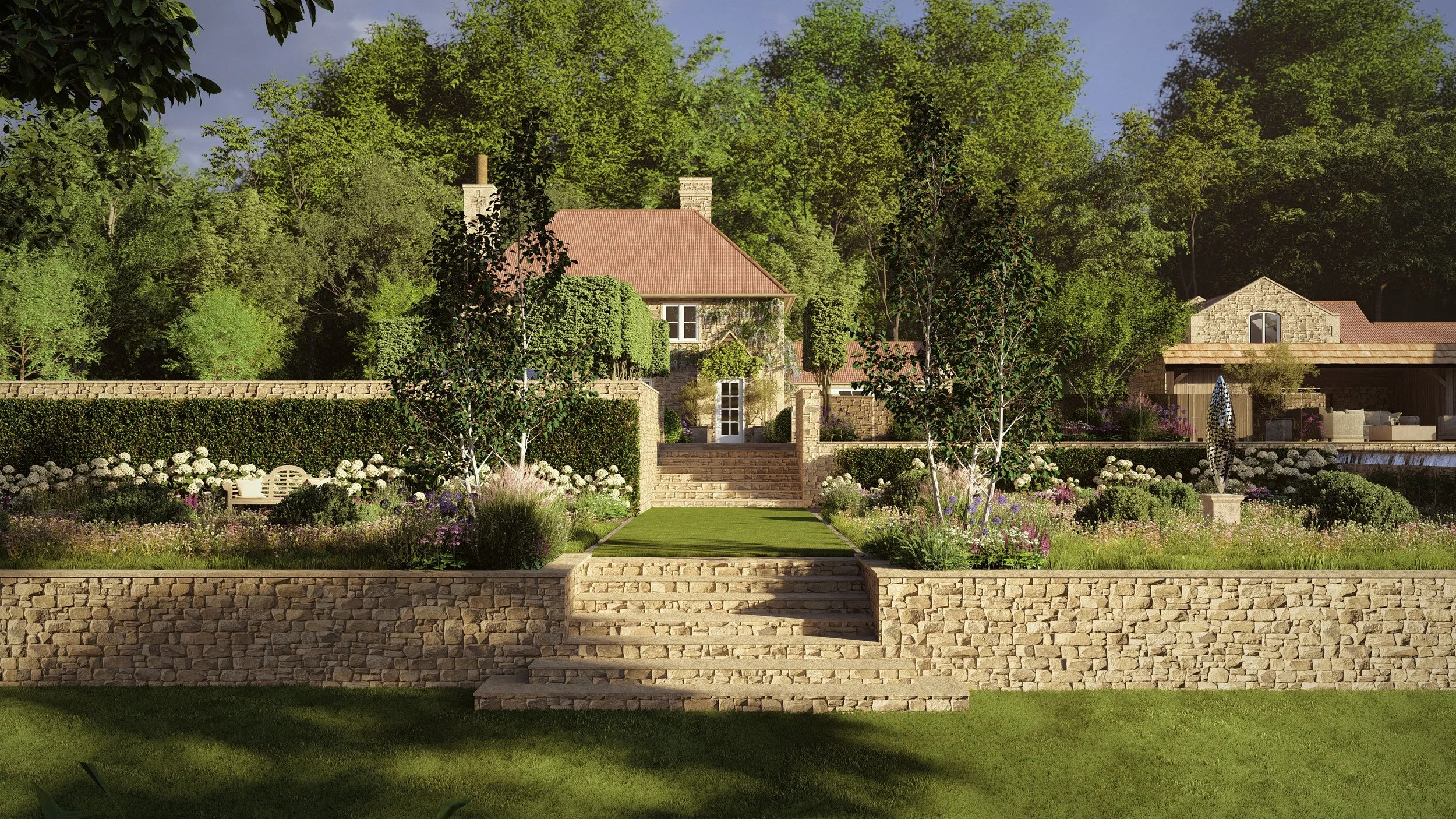 Visulisation Render (Terracing)