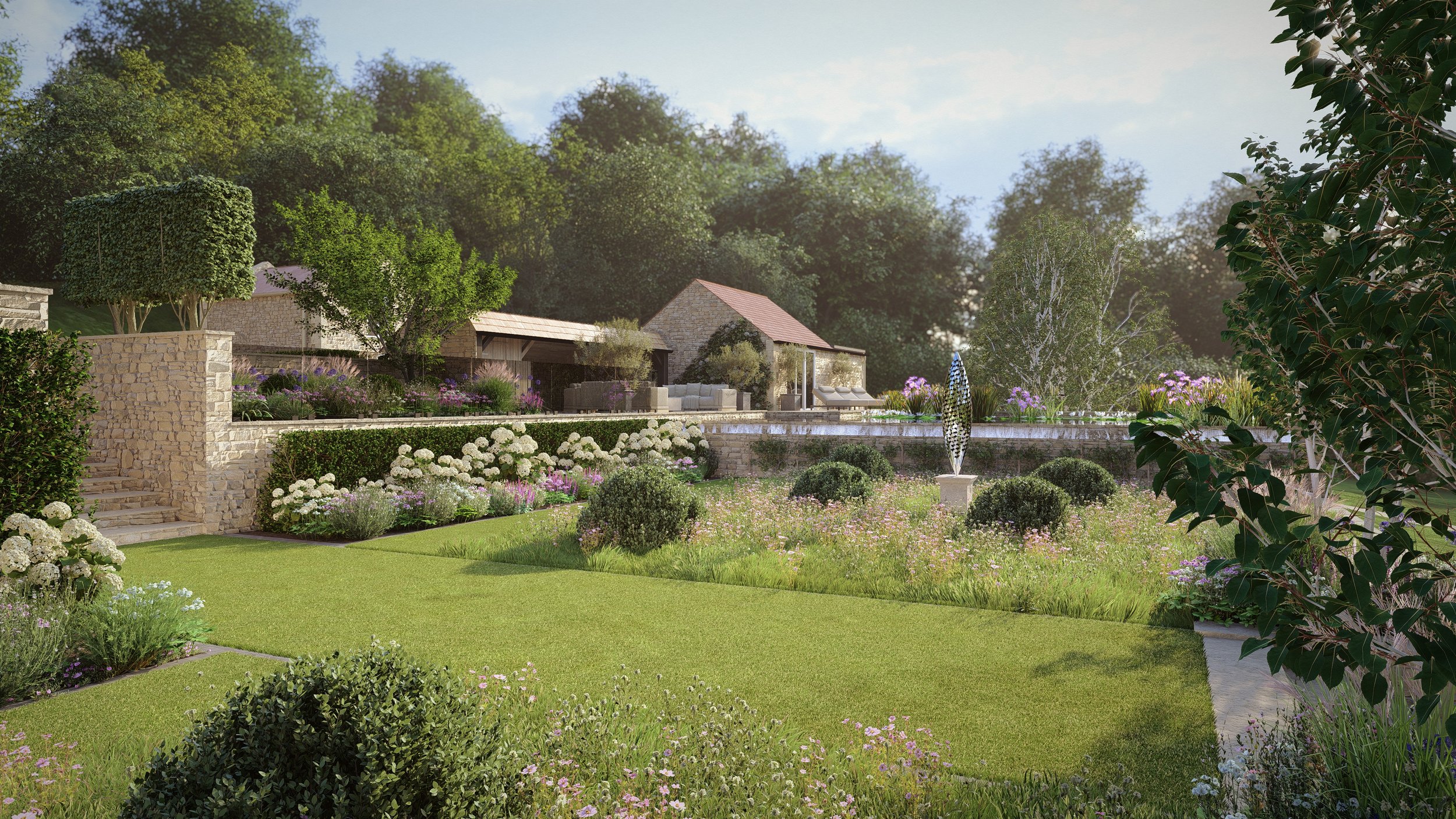 Visulisation Render (Lawn Terrace)