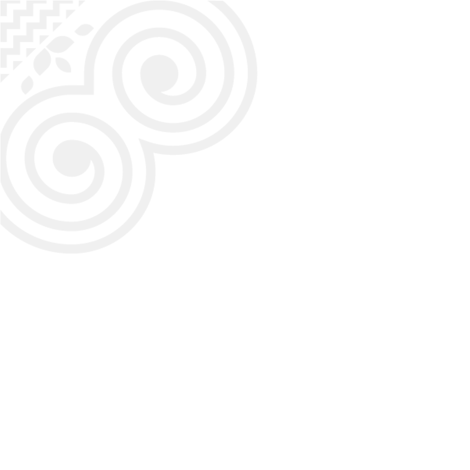 Blank white paper with gray swirl patterns in the top left corner.