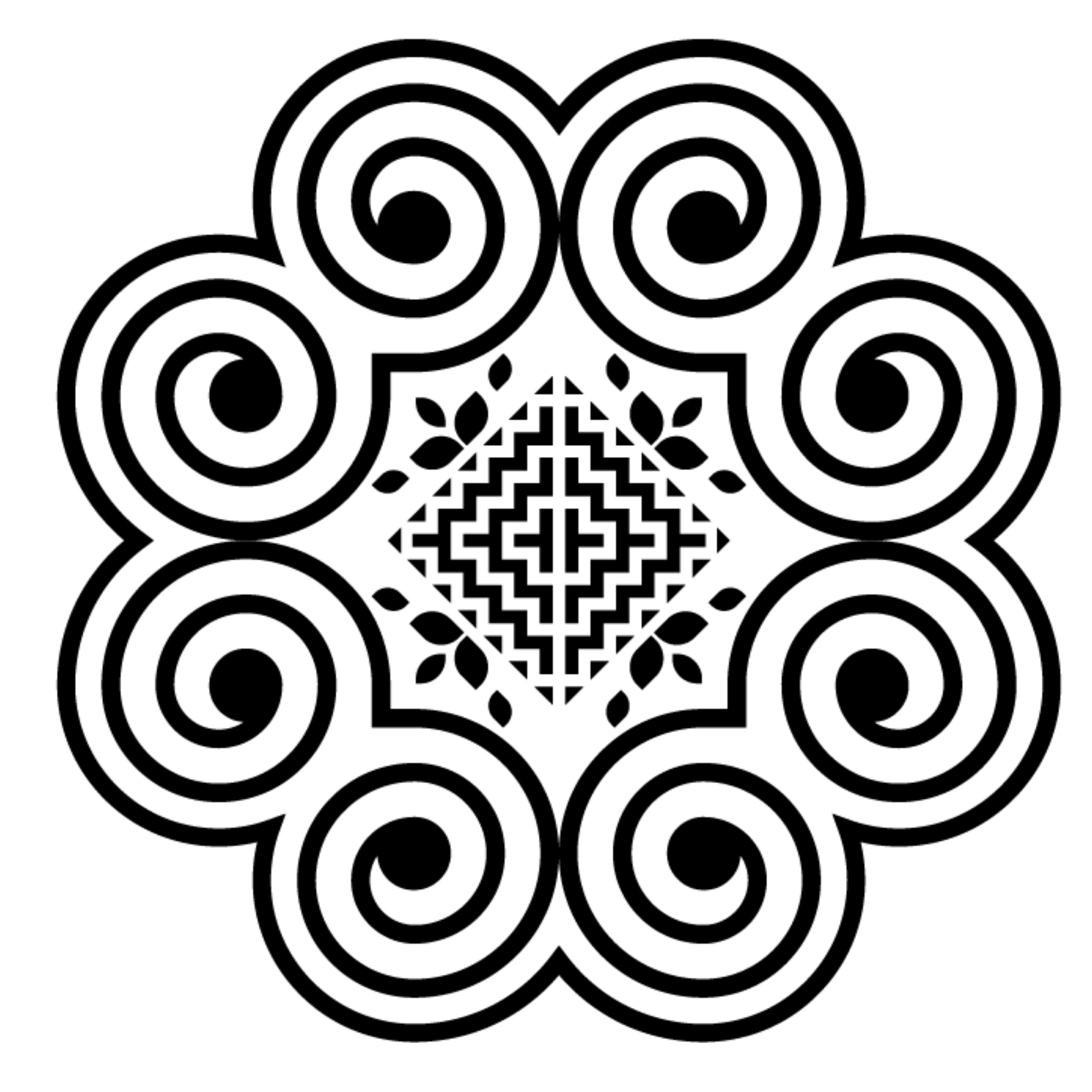 Black and white logo with a stylized triangle and the words 'STAR WARS' in uppercase letters.