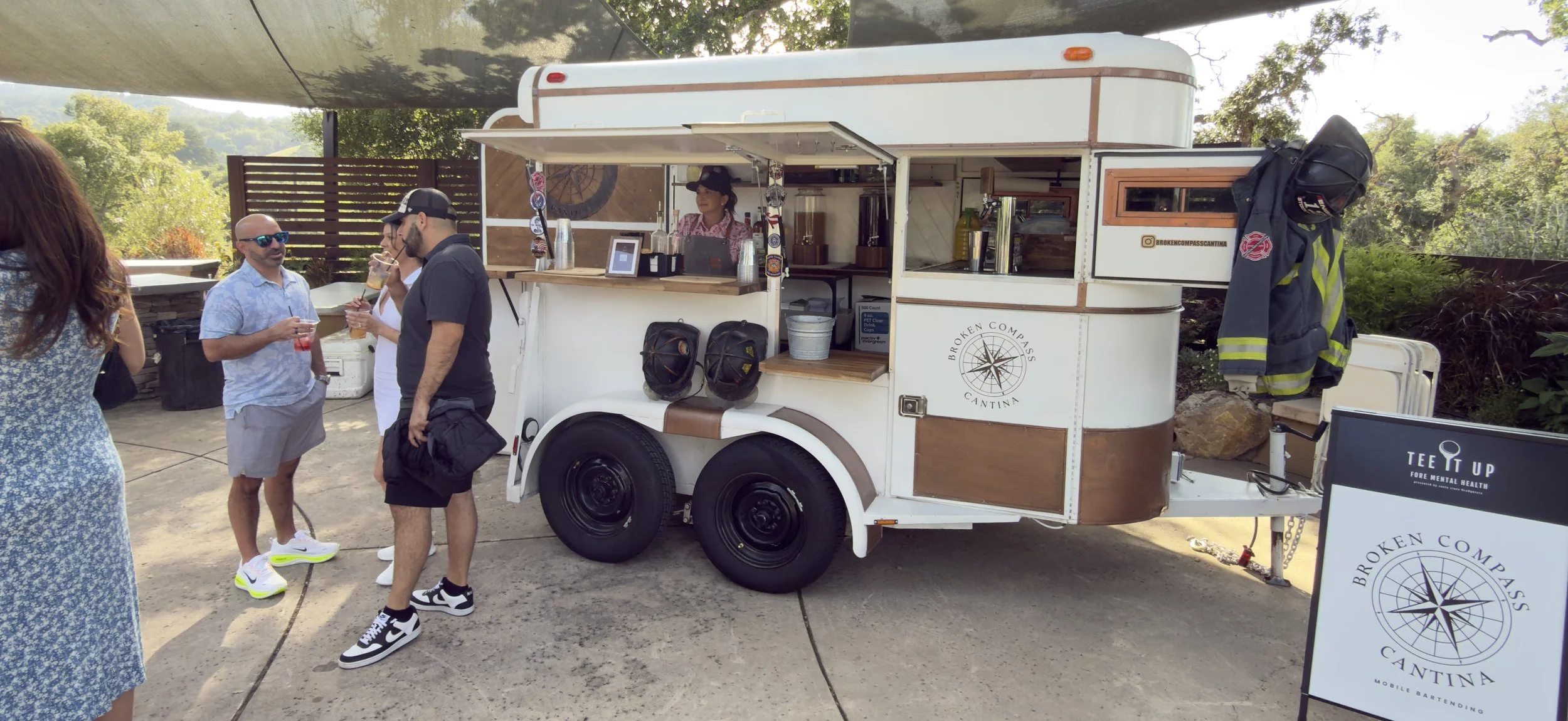 BCC Cantina Trailer On Scene - Tee It Up Fore Mental Health Golf Tournament