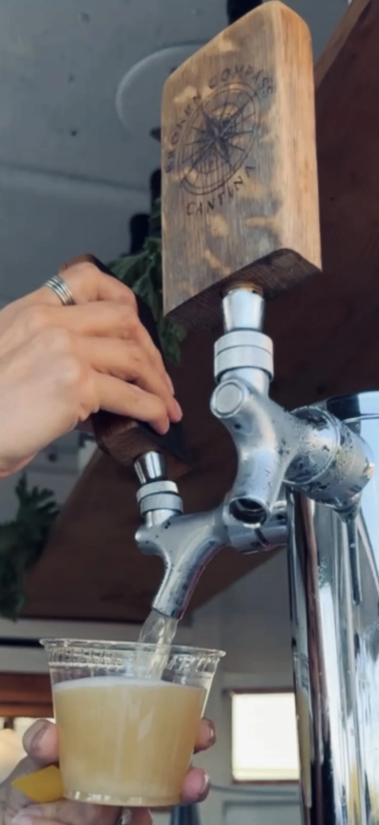Beer Taps Flowing