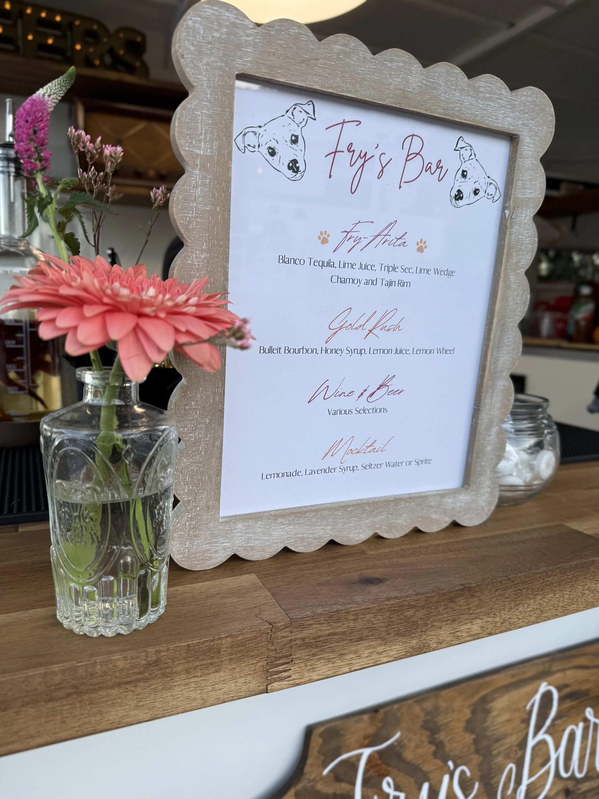 Custom Menu Signage