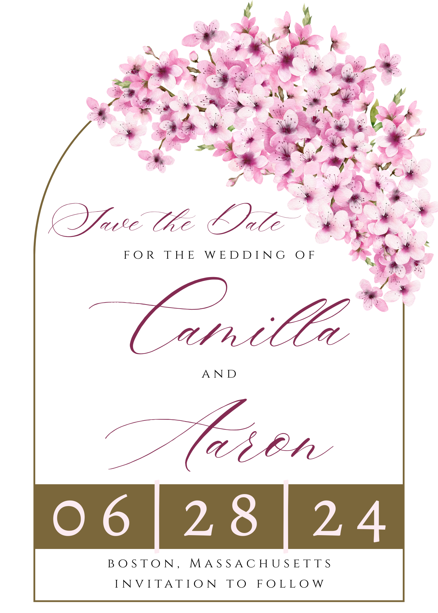 The Camilla (Save the Date)
