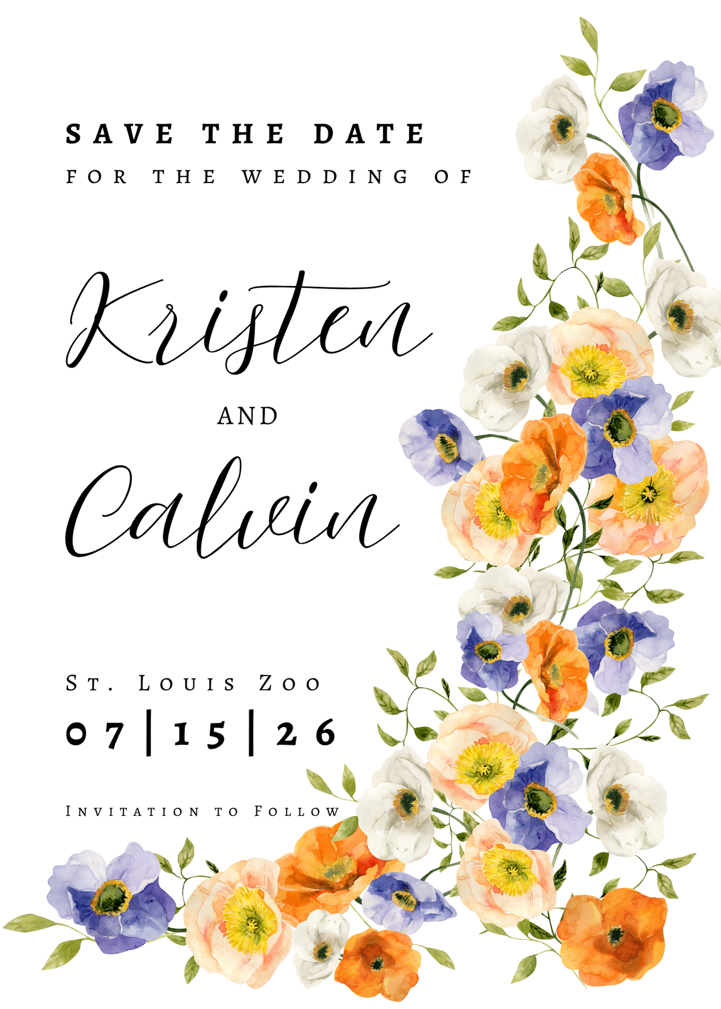 The Kristen Multi (Save the Date)