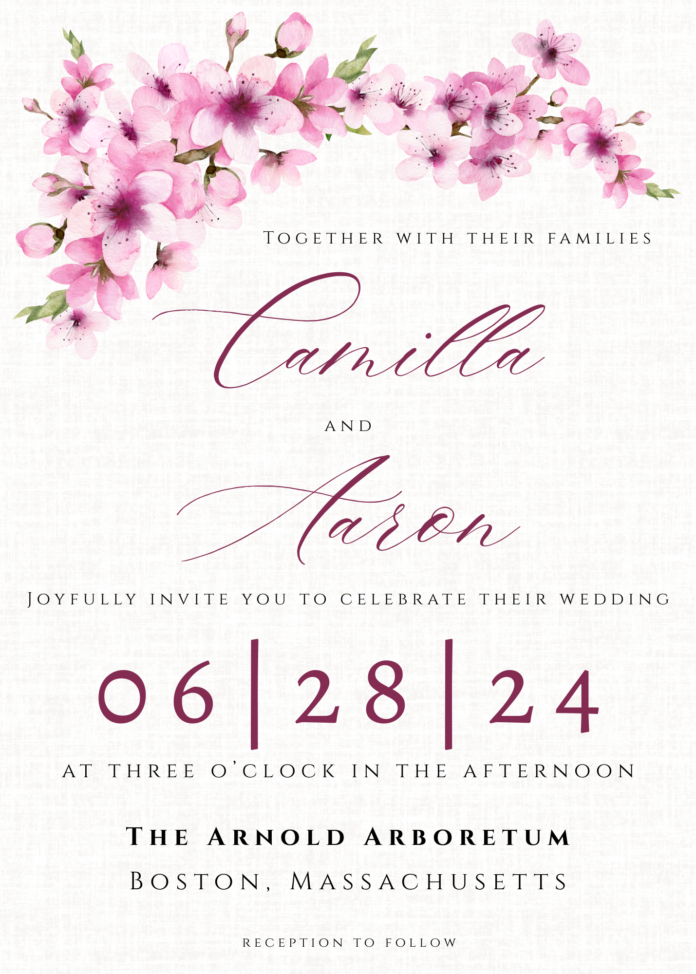 The Camilla (Invitation)