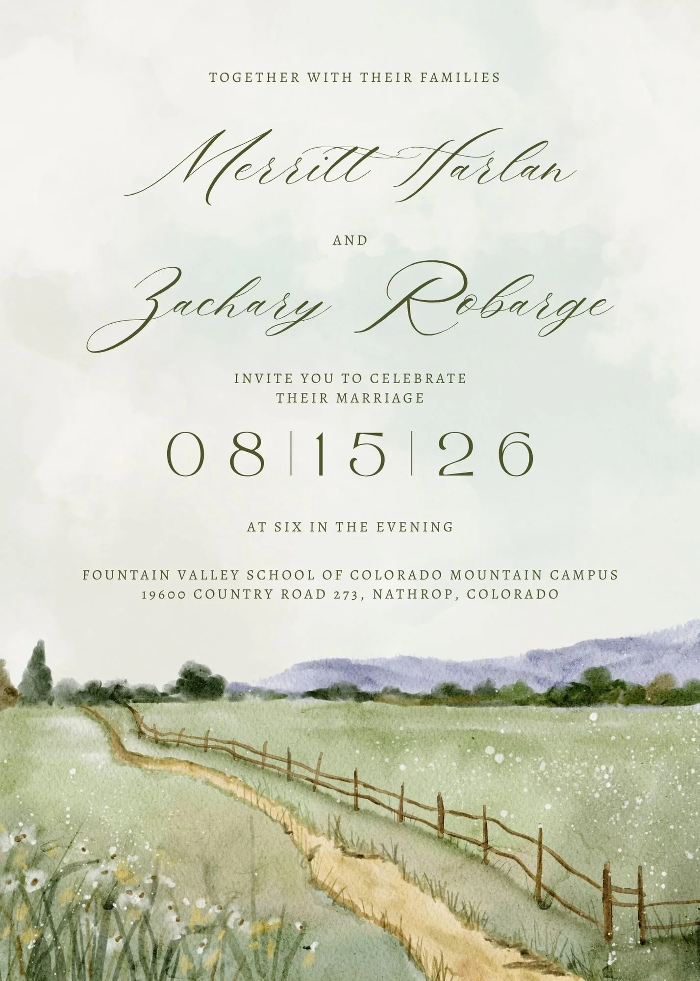 The Hayley (invitation)