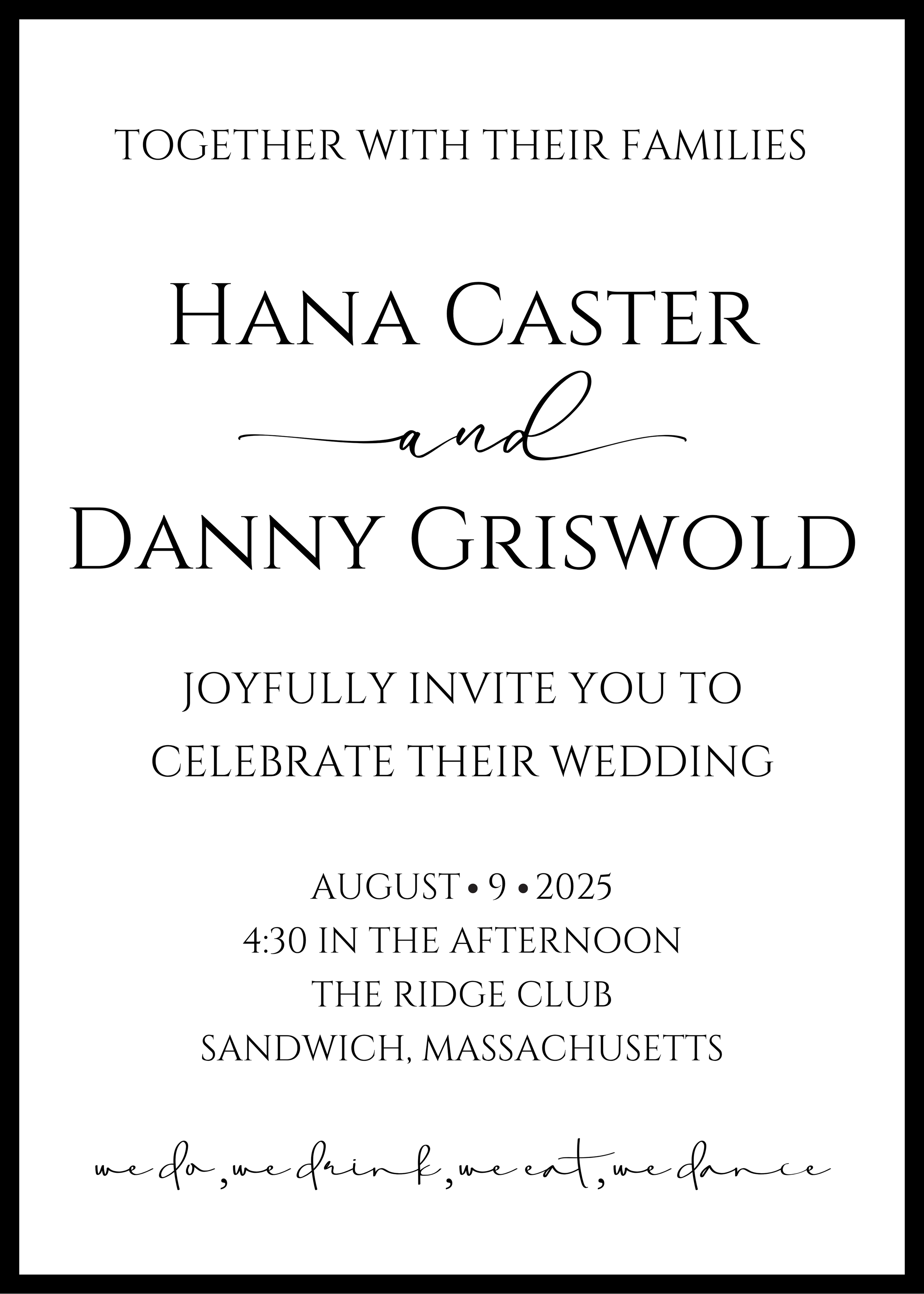 The Hana (Invitation)