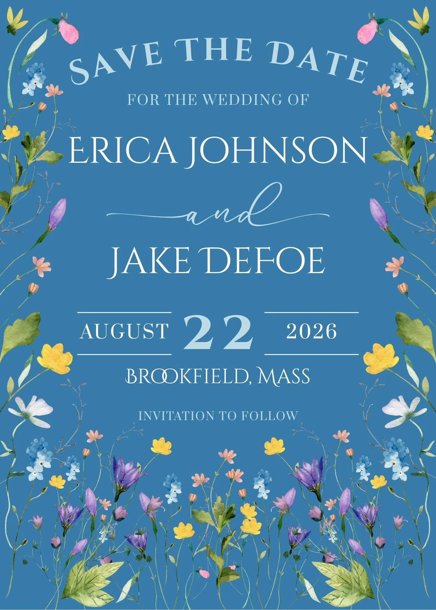 The Erica (Save the Date)
